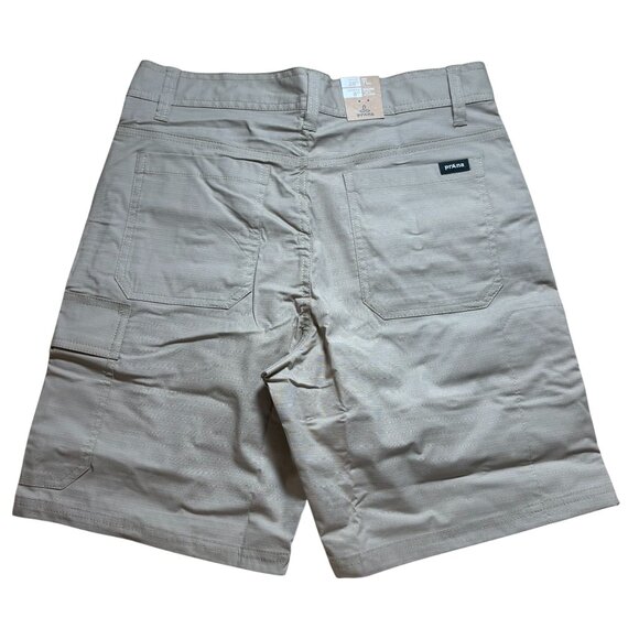 Prana Double Peak Short UPF 50+ Men's Size 28 8" inseam Sandbar New With Tags! - Picture 7 of 8